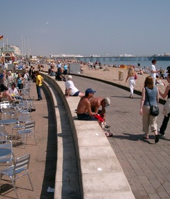 beach promenade